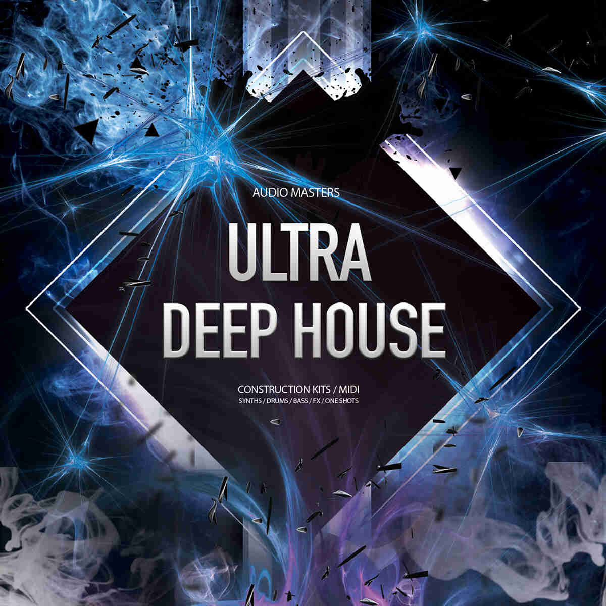 Audio Masters - Ultra Deep House Sample Packs Software GUI Artwork